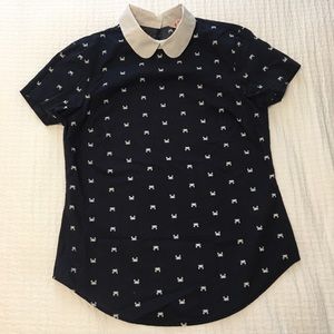 Brooks Brothers Crab Print Shirt